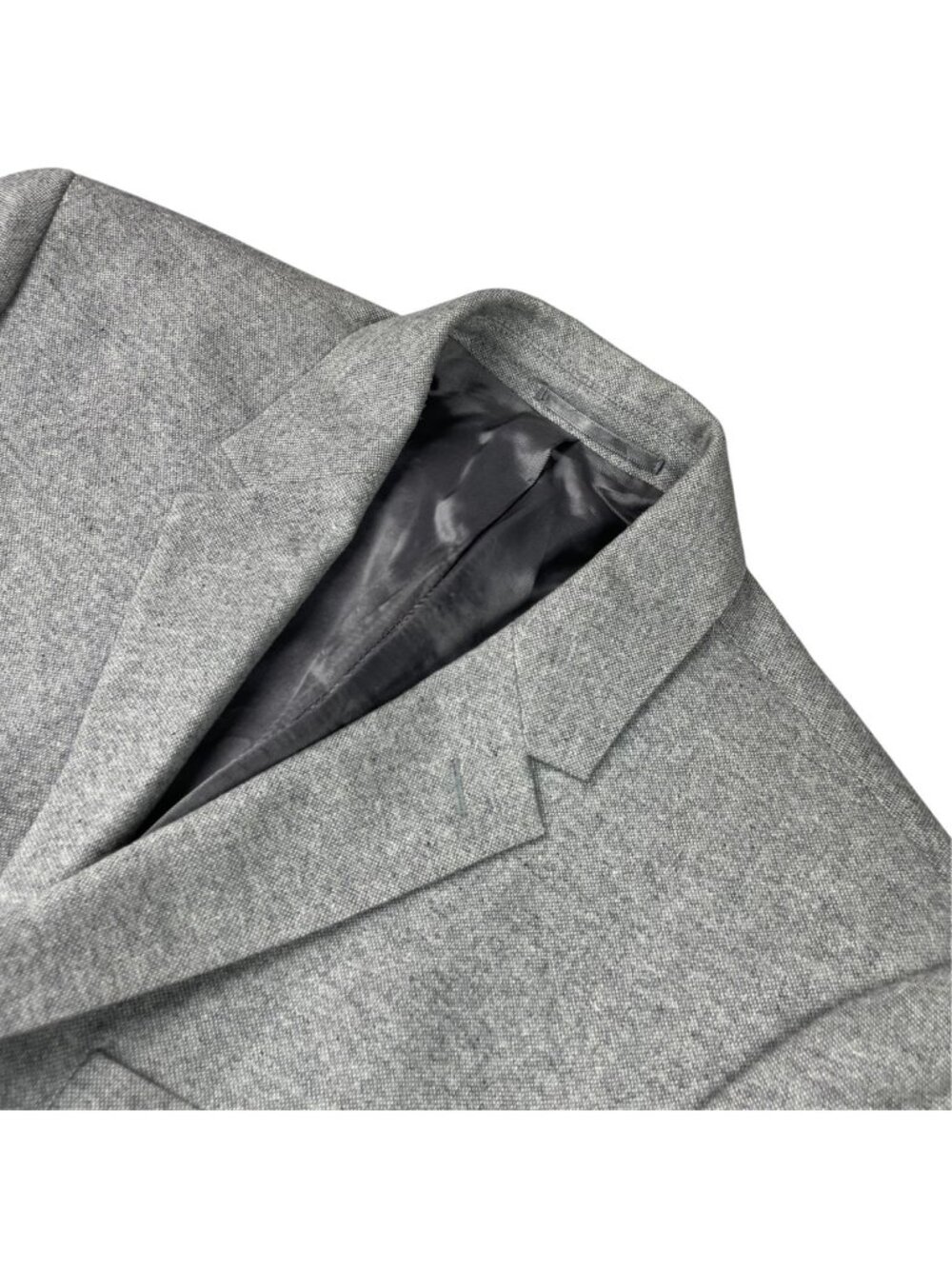 Reiss Men's Wool Blend 2-Button Knit Blazer/Jacket Gray • 40R